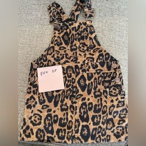 Joes jeans corduroy leopard jumper